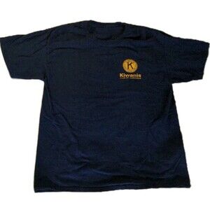Kiwanis International T-shirt Blue "Kiwanis Club Of Janesville"